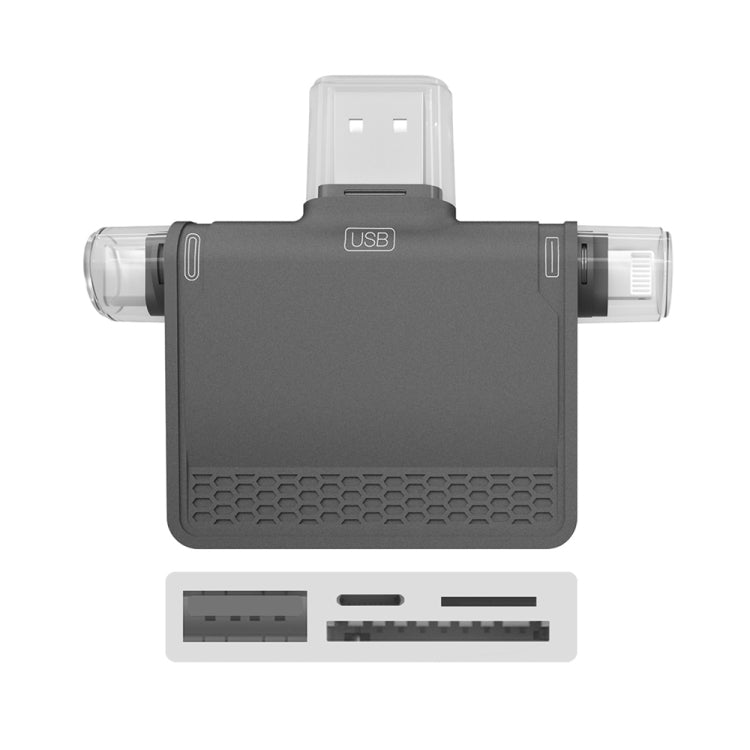 Station d'accueil gaming USB-C 3 en 1 pour PC et accessoires