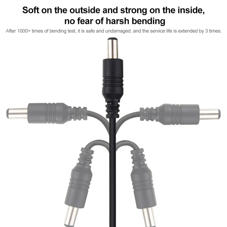 Professional 1m 5.5x2.1mm PC Power Extension Cable