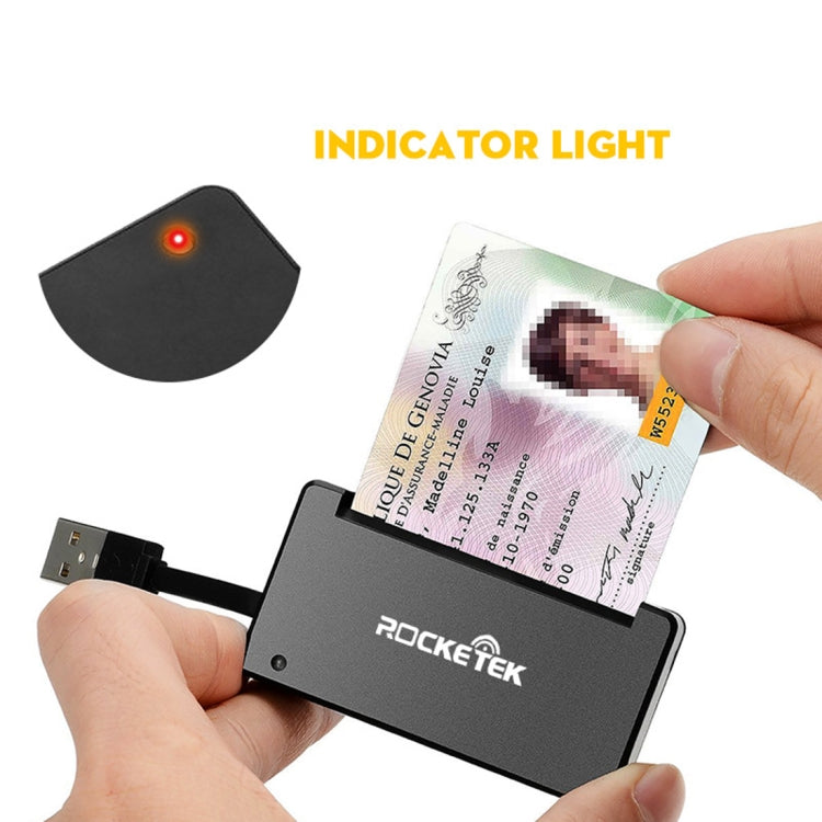 ROCKETEK SCR3 CAC ID SCR3 Smart Card Reader SIM card