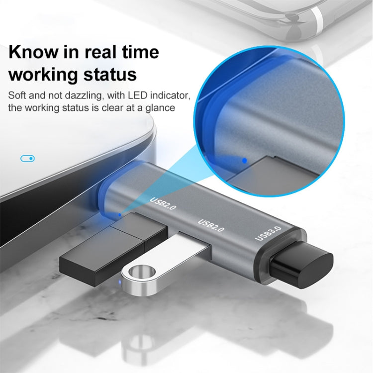 Station d'accueil USB-C 3 en 1 pour PC et gaming