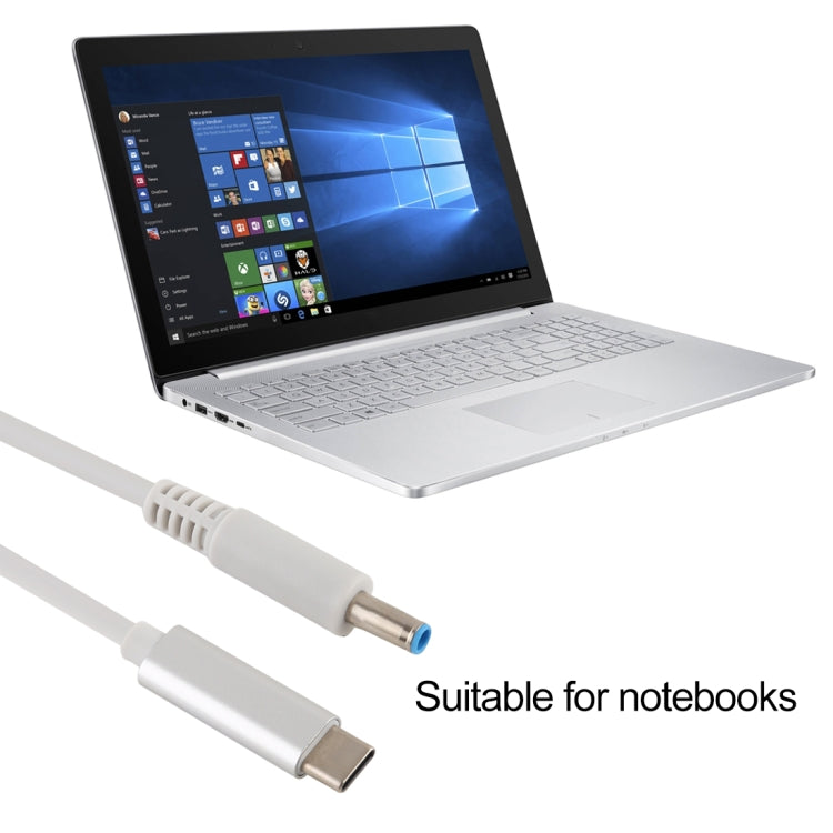 Câble de chargement USB-C pour PC HP - 1,5 m d'alimentation