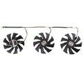 3 Pcs Graphics Card Cooling Fan for Zotac GTX 1070-8GD5 X-OC, Diameter: 85mm, 0.5A Diameter: 9.5mm (3 PCS)