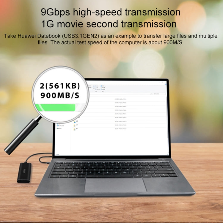 Boîtier de disque dur SSD EZCast S8000 pour PC Gaming
