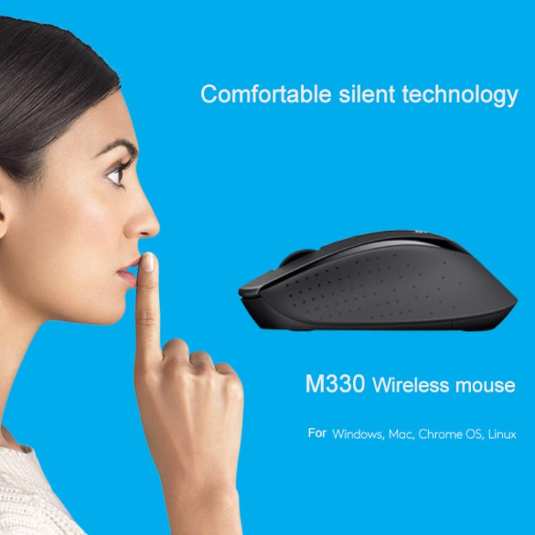 Logitech M330 Silent Plus Wireless Gaming Mouse