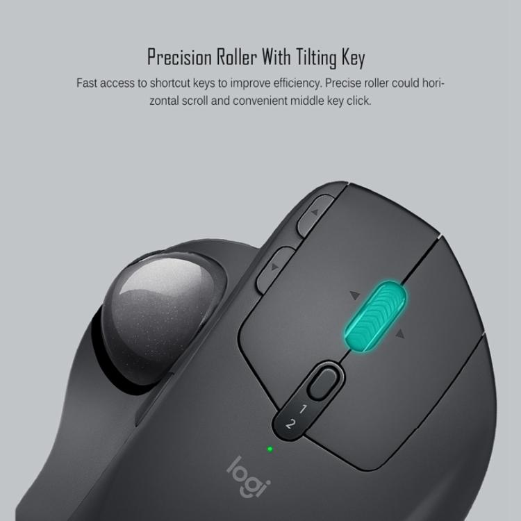 Souris Gaming Logitech MX ERGO : Trackball Bluetooth sans