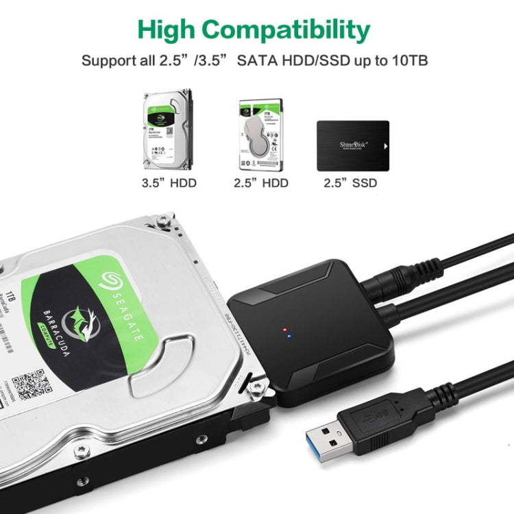 Adaptateur SATA vers USB 3.0 pour disques durs SSD PC