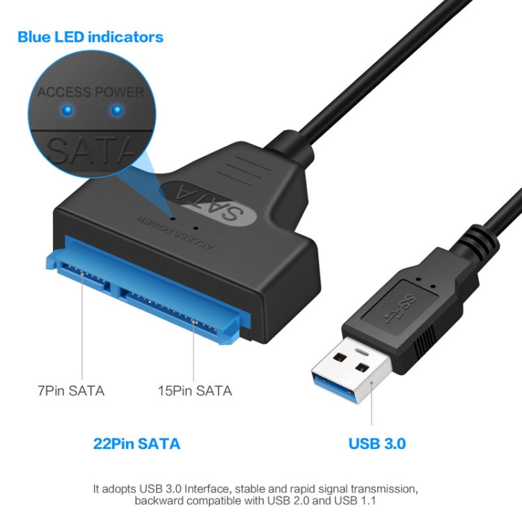 SATA to USB 3.0 Adapter for 2.5-inch SSD Hard Drive