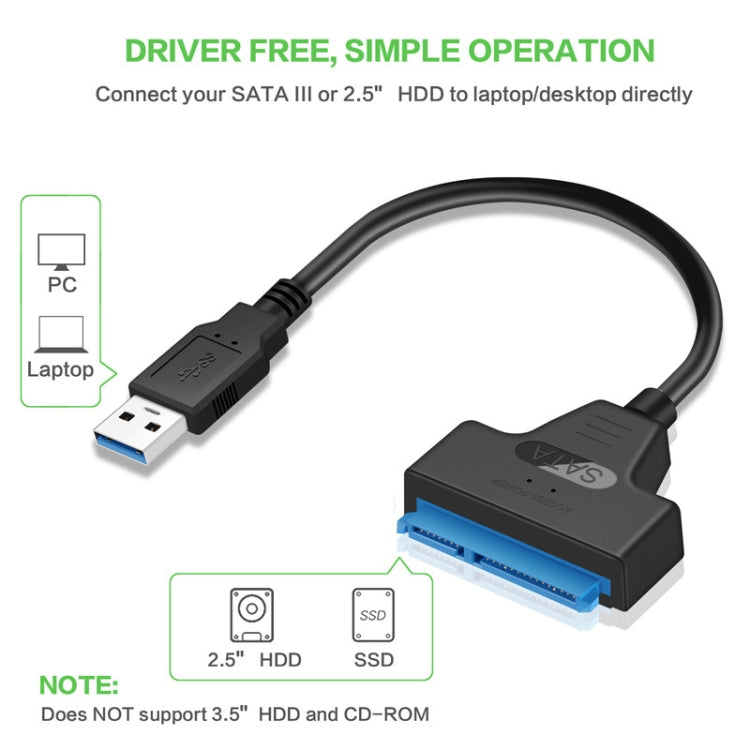 SATA to USB 3.0 Adapter for 2.5-inch SSD Hard Drive