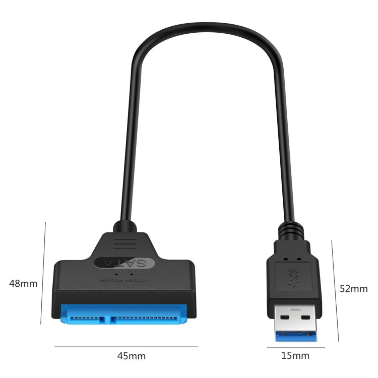 SATA to USB 3.0 Adapter for 2.5-inch SSD Hard Drive