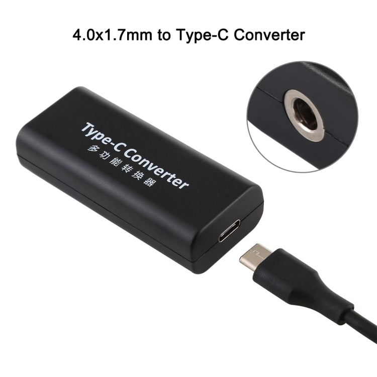 DC to USB-C 4.0 x 1.7 mm Adapter for Gaming PC