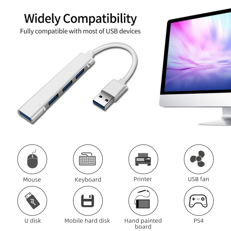 Adaptateur HUB USB 3.0 pour PC - A809 Multifonction