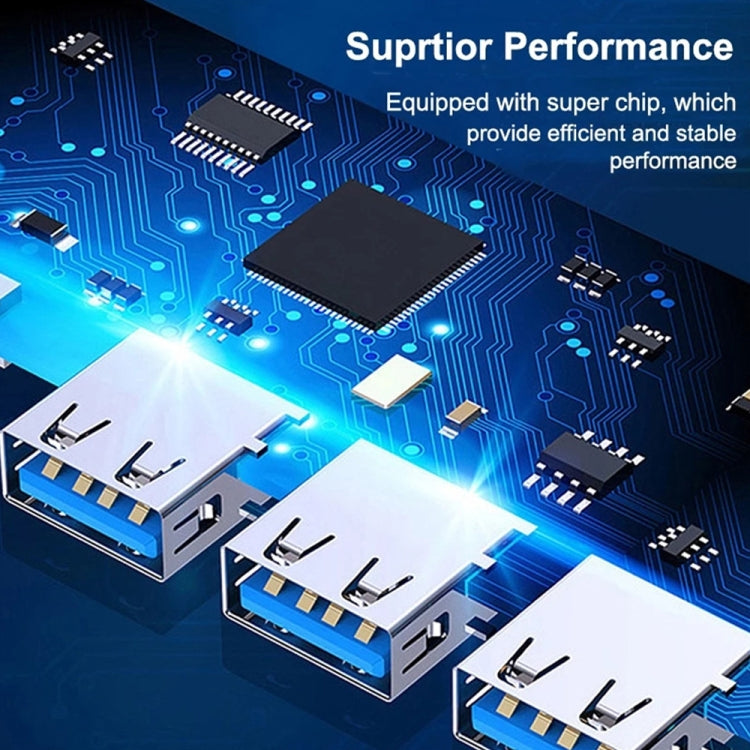 Adaptateur HUB USB 3.0 pour PC - A809 Multifonction