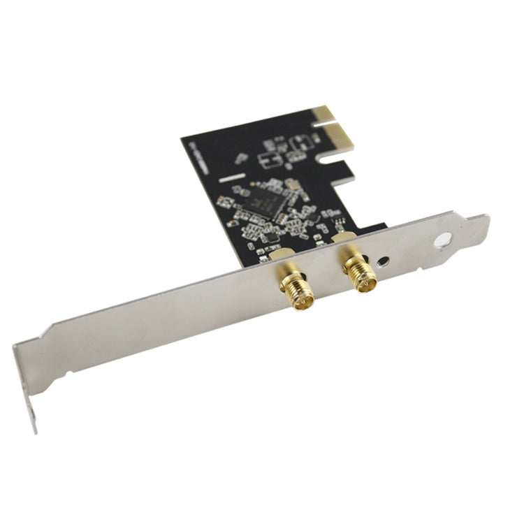 EDUP EP-9607 Carte réseau adaptateur sans fil PCI-E Express double bande 1200 Mbps avec 2 antennes 6 dBi, EP-9607 1200Mbps