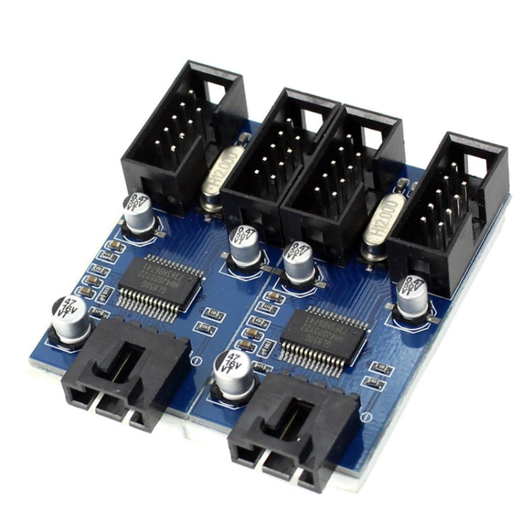 Carte de câble d'extension USB 9 broches mâle 1 à 4 femelles