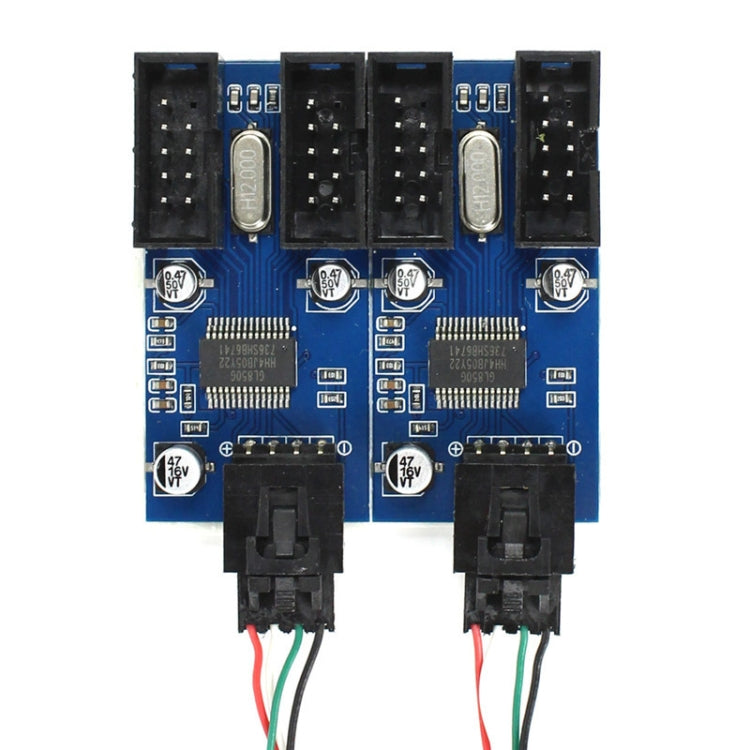 Carte de câble d'extension USB 9 broches mâle 1 à 4 femelles