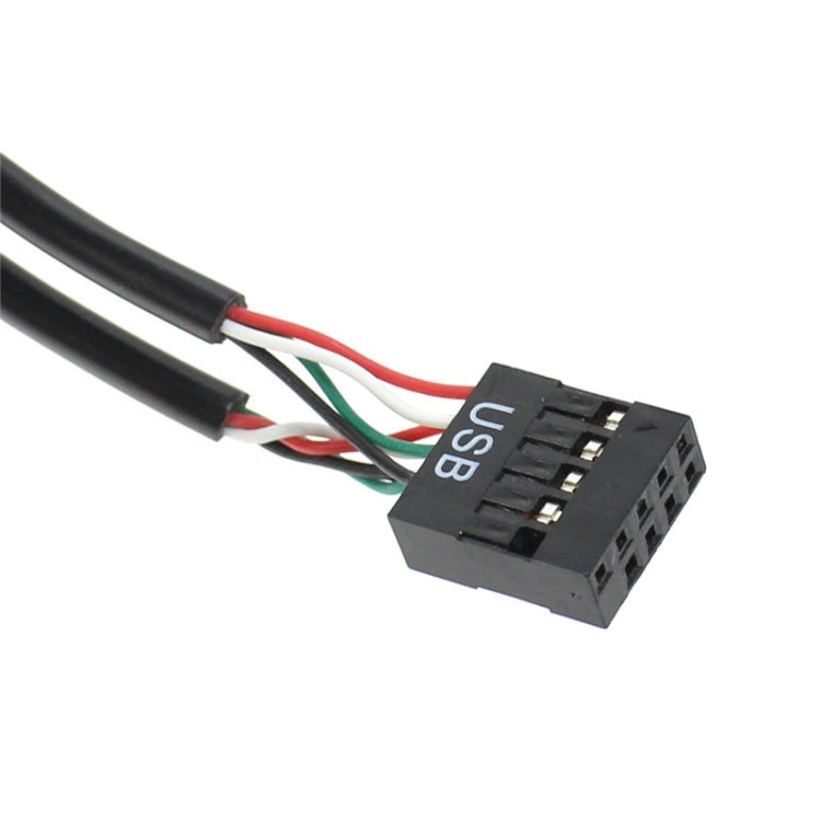 Carte de câble d'extension USB 9 broches mâle 1 à 4 femelles