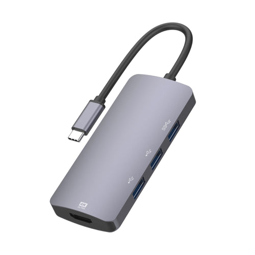 Adaptateur HUB 4 en 1 USB-C pour PC Gamer 4K 30 Hz