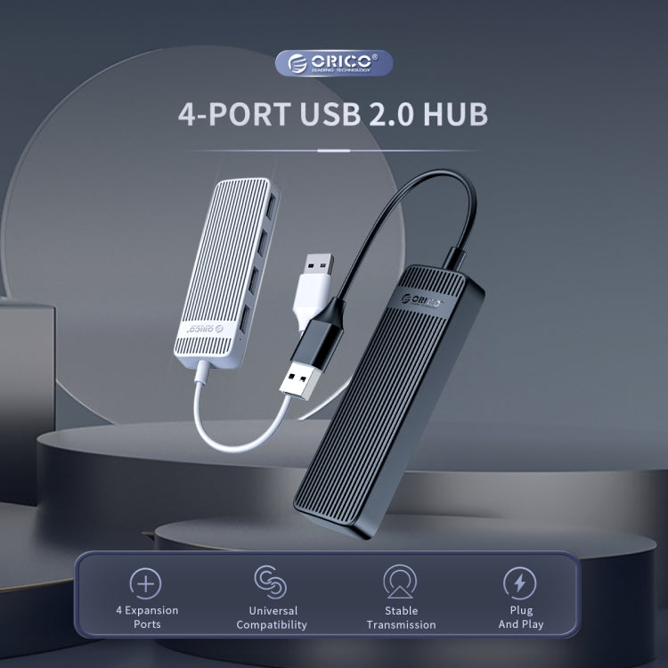 Concentrateur USB 2.0 ORICO FL02 pour PC - 4 Ports Gaming