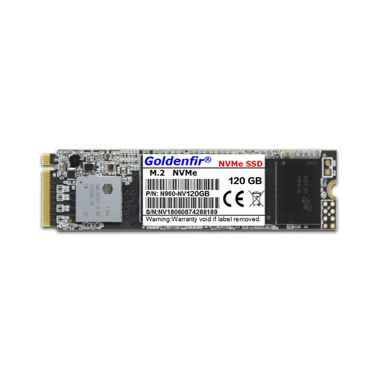 Disque SSD M.2 NVMe 120 Go pour PC Gaming Performant