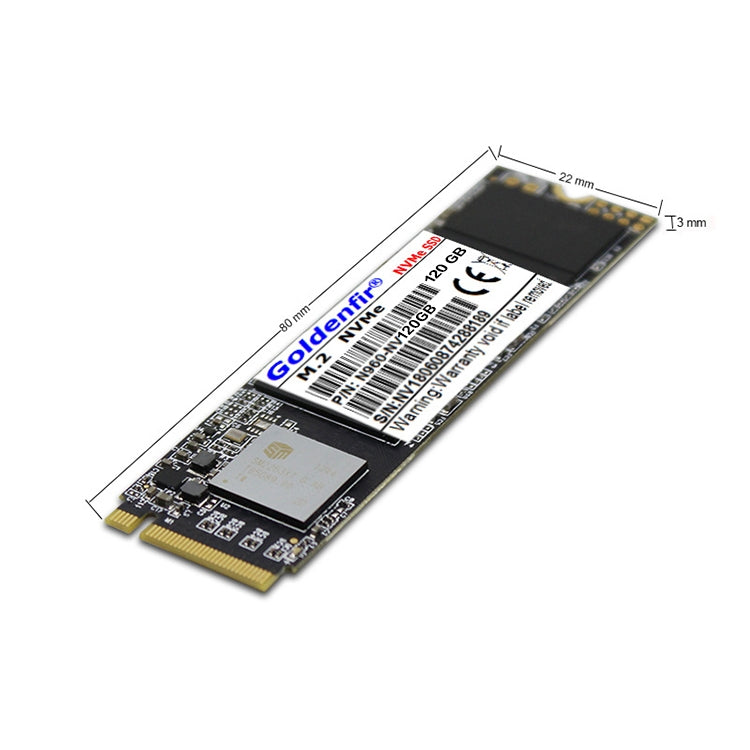 Disque SSD M.2 NVMe 120 Go pour PC Gaming Performant