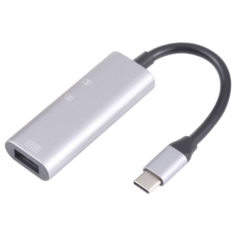 3-in-1 USB-C Adapter for PC and SD/TF Cards