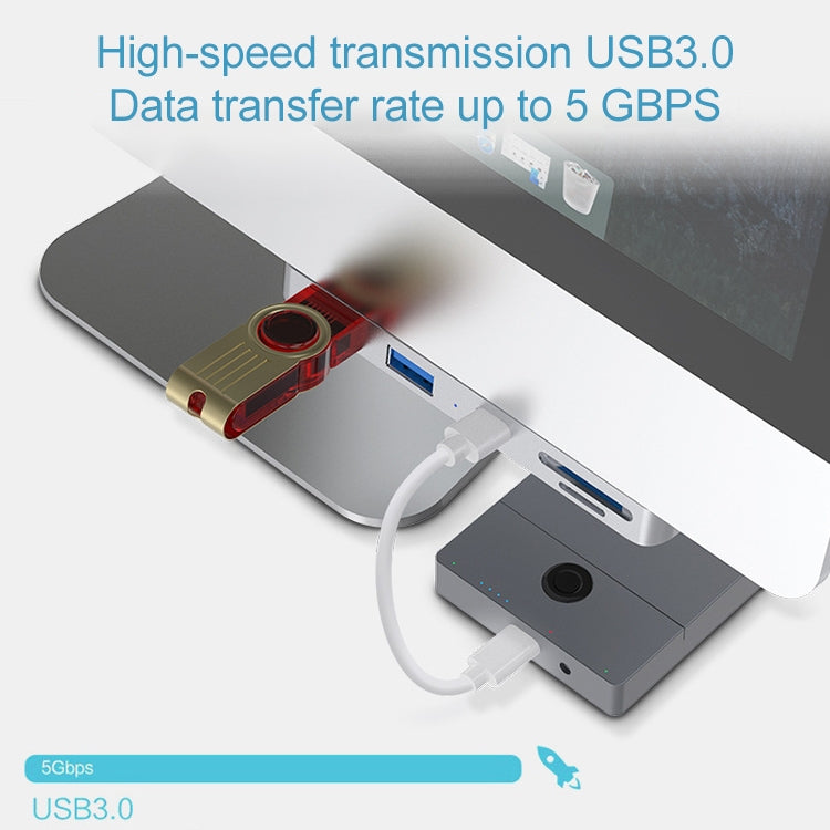 Rocketek USB 3.0 Hub for iMac - Docking Station