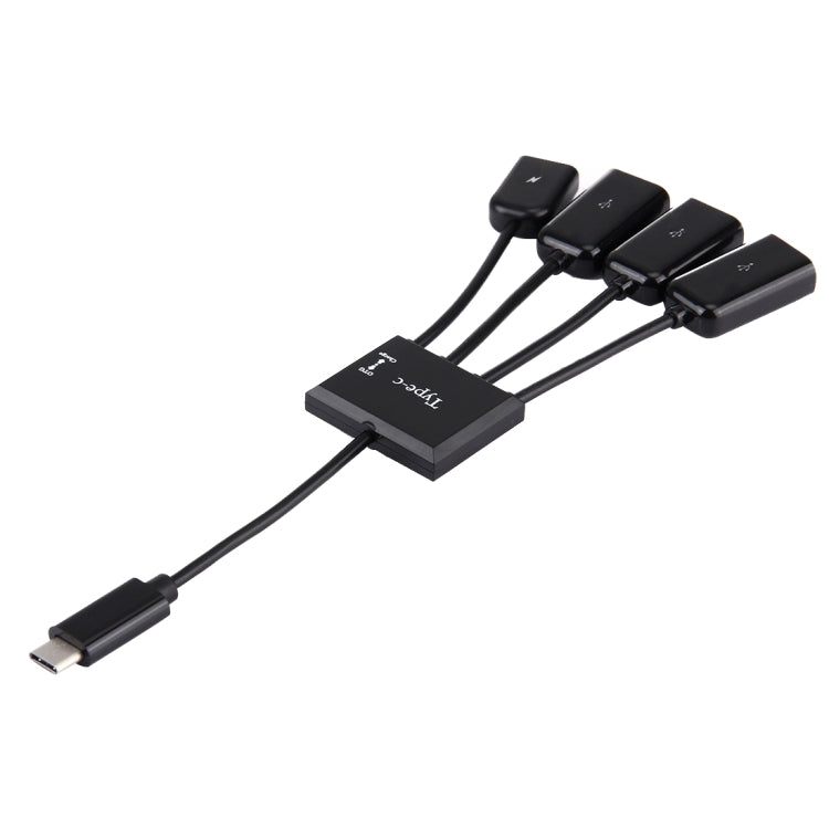 4-in-1 USB 2.0 OTG HUB Cable for PC and Gaming