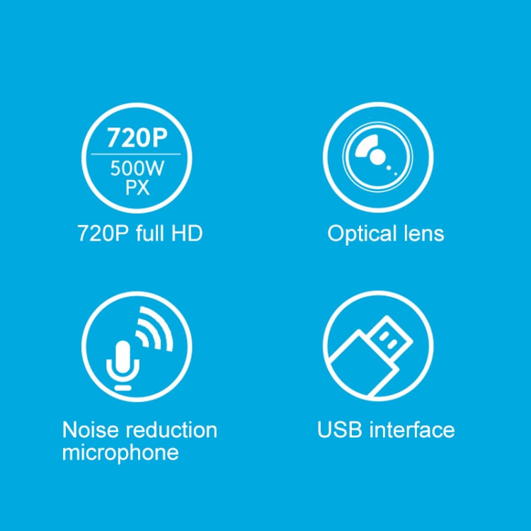 Webcam Logitech C270i HD pour PC Gaming et Streaming