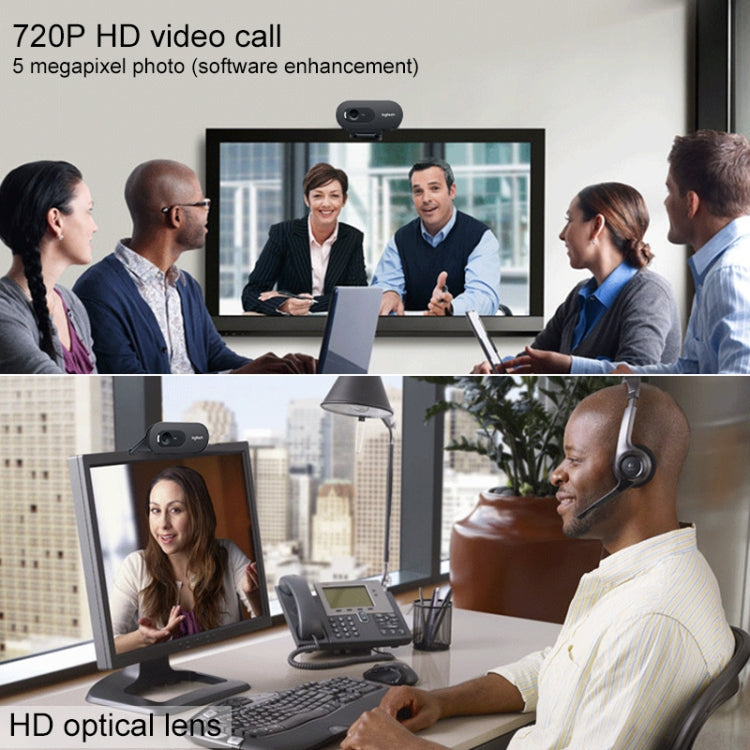 Webcam Logitech C270i HD pour PC Gaming et Streaming