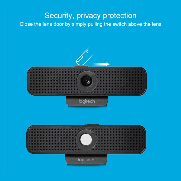 Webcam HD Logitech C925E 1080p pour PC avec sécurité