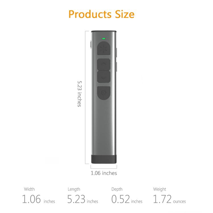 Pointeur Laser Vert Doosl DSIT032 pour Présentations Gaming