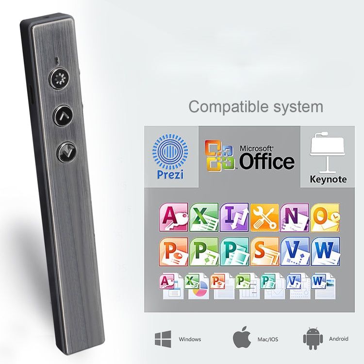 Clicker sans fil PR-20 pour présentations PowerPoint et