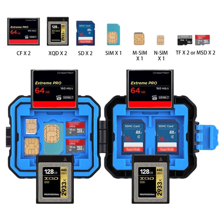 Étui de stockage 11 en 1 pour cartes mémoire PC et gaming