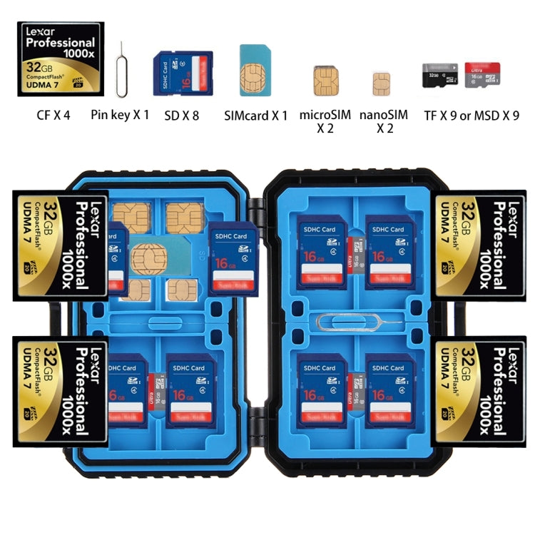 Étui multifonction pour cartes mémoire - Accessoire PC