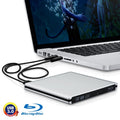 Lecteur Blu-ray portable USB 3.0 pour PC - Prêt à l'emploi
