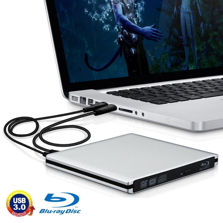 Lecteur Blu-ray portable USB 3.0 pour PC - Prêt à l'emploi