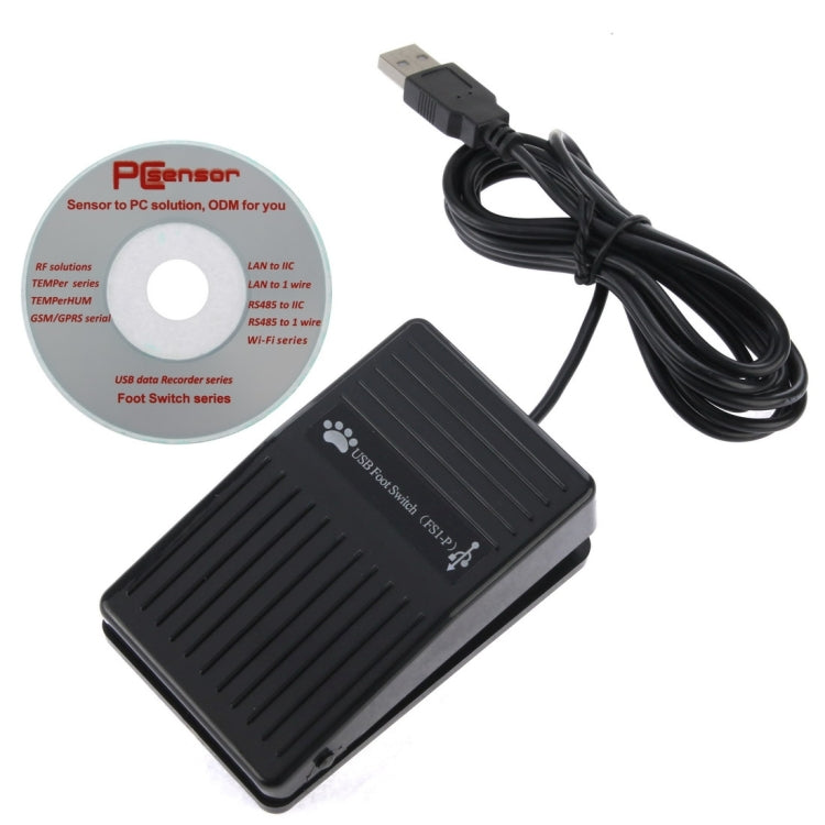 USB adapter for gaming keyboard with control pedal