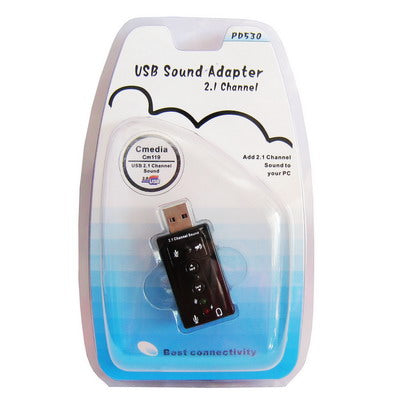 Adaptateur audio USB 2.1 pour PC - Son stéréo de qualité