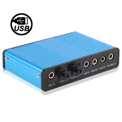 Contrôleur audio USB 5.1 pour PC gaming et multimédia