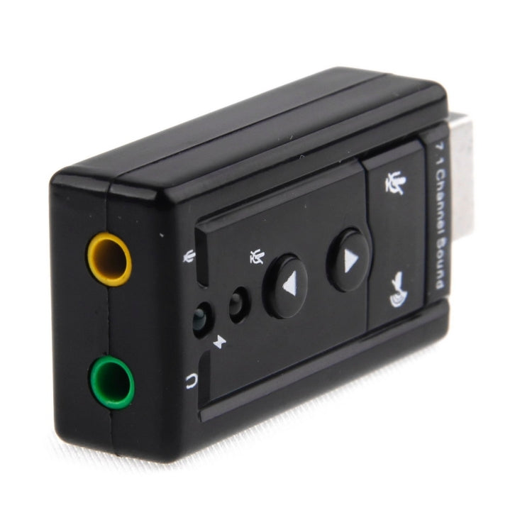 7.1 USB Audio Adapter for PC - Virtual 3D Sound