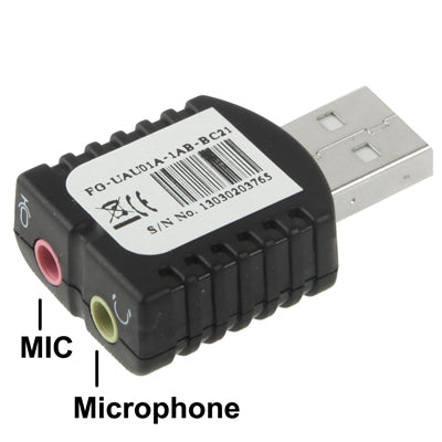 Adaptateur audio USB 2.0 pour PC 5.1 | Accessoire Gaming