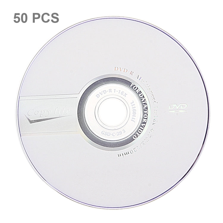 DVD-R vierges 4,7 Go - Paquet de 50 pour vos enregistrements