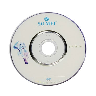 Mini DVD-R blank 8 cm - Pack of 10 for your video projects