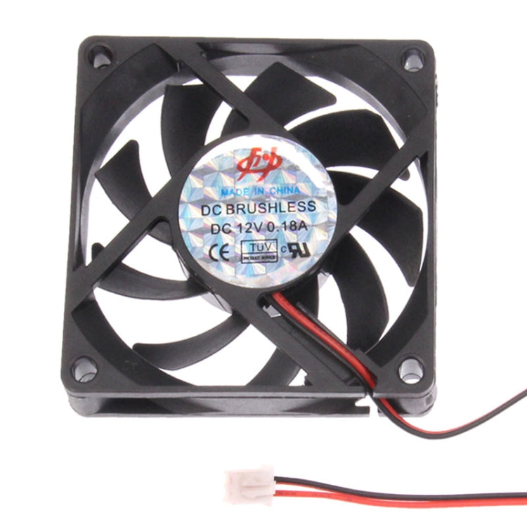Ventilateur de refroidissement 70 mm pour PC Gaming 2/3-pin