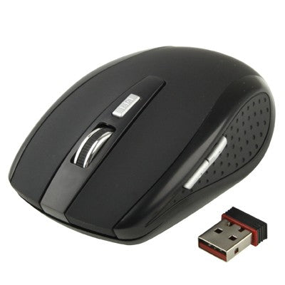 6D 2.4 GHz Wireless Gaming Mouse with USB Receiver