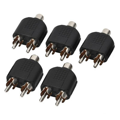 Female to Male RCA Splitters - 100 pcs for PC