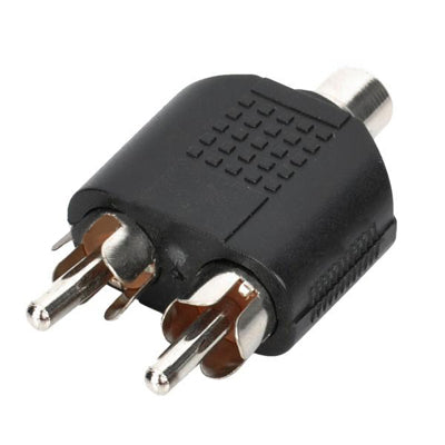 Female to Male RCA Splitters - 100 pcs for PC