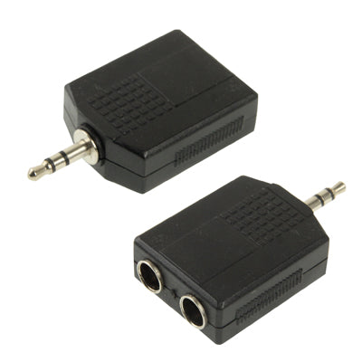 3.5mm to Dual 6.35mm Female Audio Adapter for PC