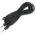 Câble audio stéréo 3,5 mm pour PC - 1,5 m, noir