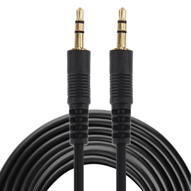 Câble audio stéréo 3,5 mm pour PC - 5 m plaqué or